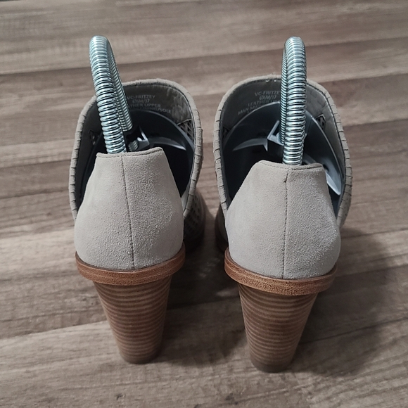 Vince Camuto Fritzey Perforated Peep Toe Bootie - Picture 7 of 10